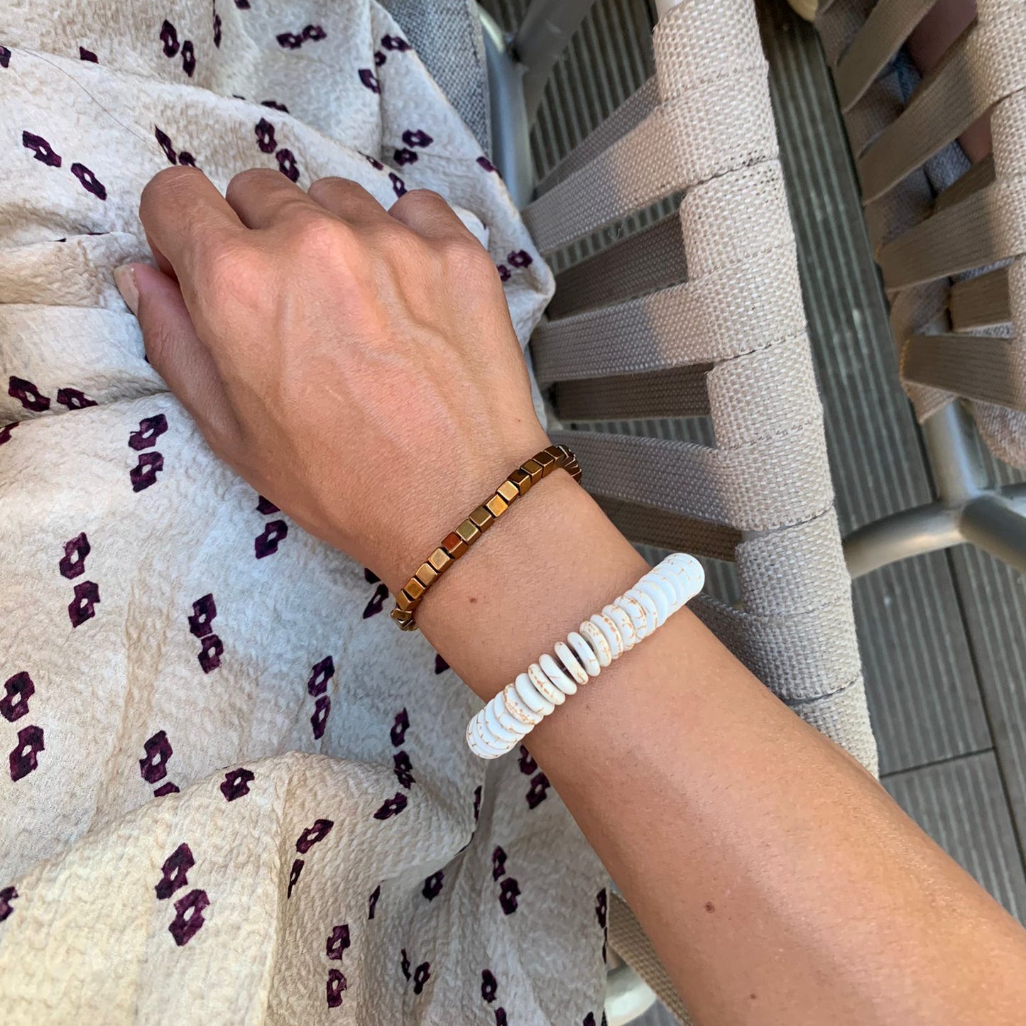 Armband aus Magnesit LILY