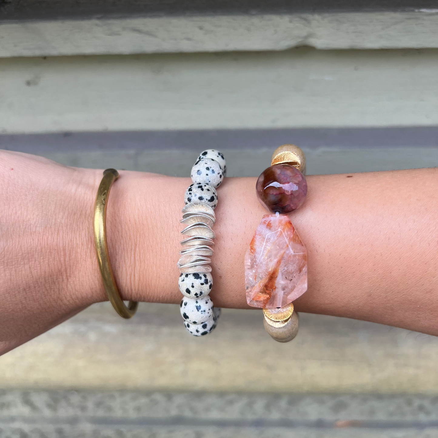 Armband RAYA aus Jaspis