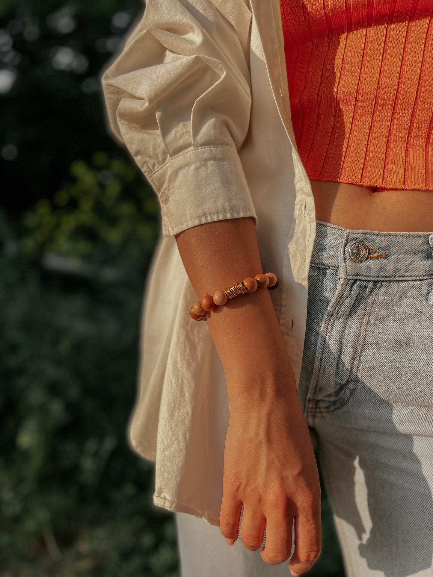Armband RAYA rusty sunset