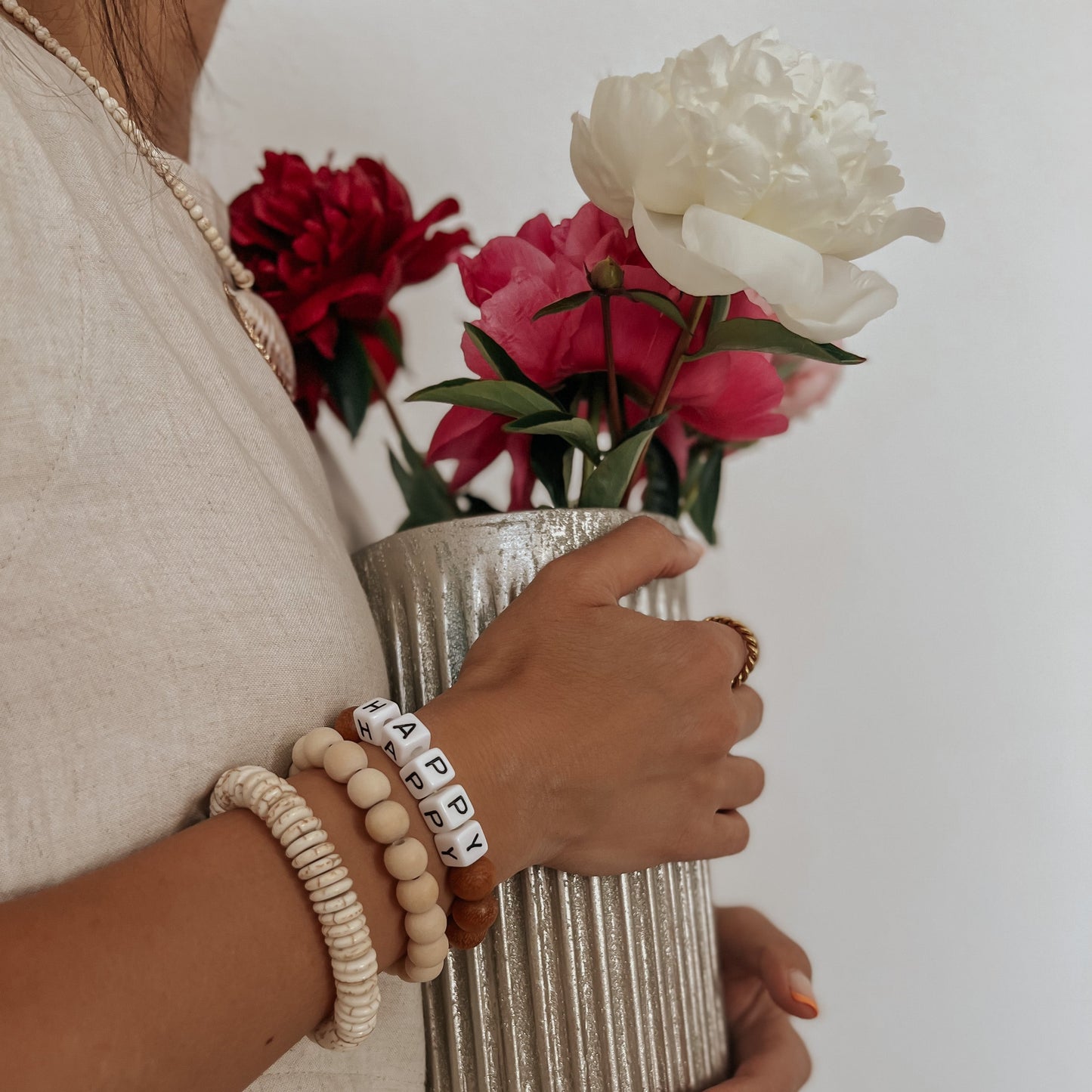 Armband aus Magnesit LILY