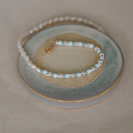 Perlenkette Süßwasserperlen LISSABON