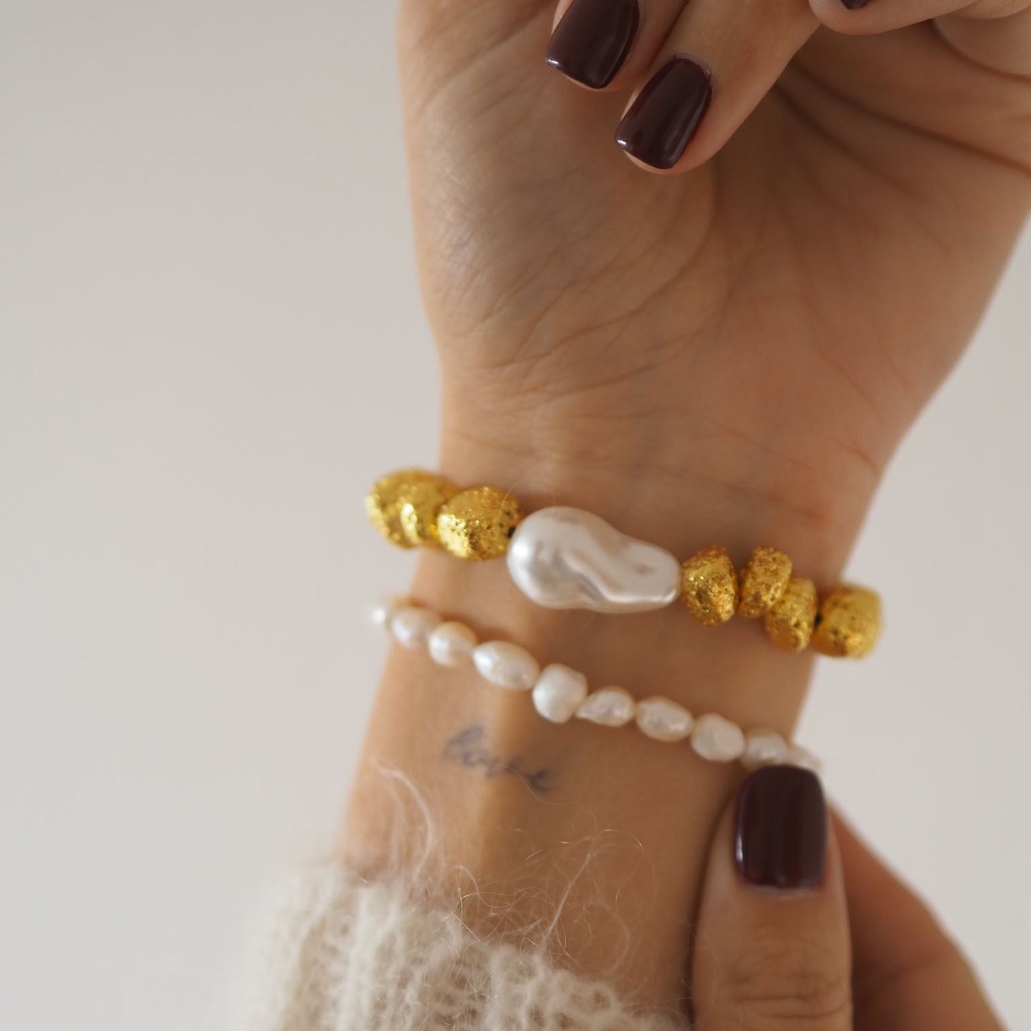 Süßwasserperlenarmband mit kleinen Perlen CHARLOTTE PETITE